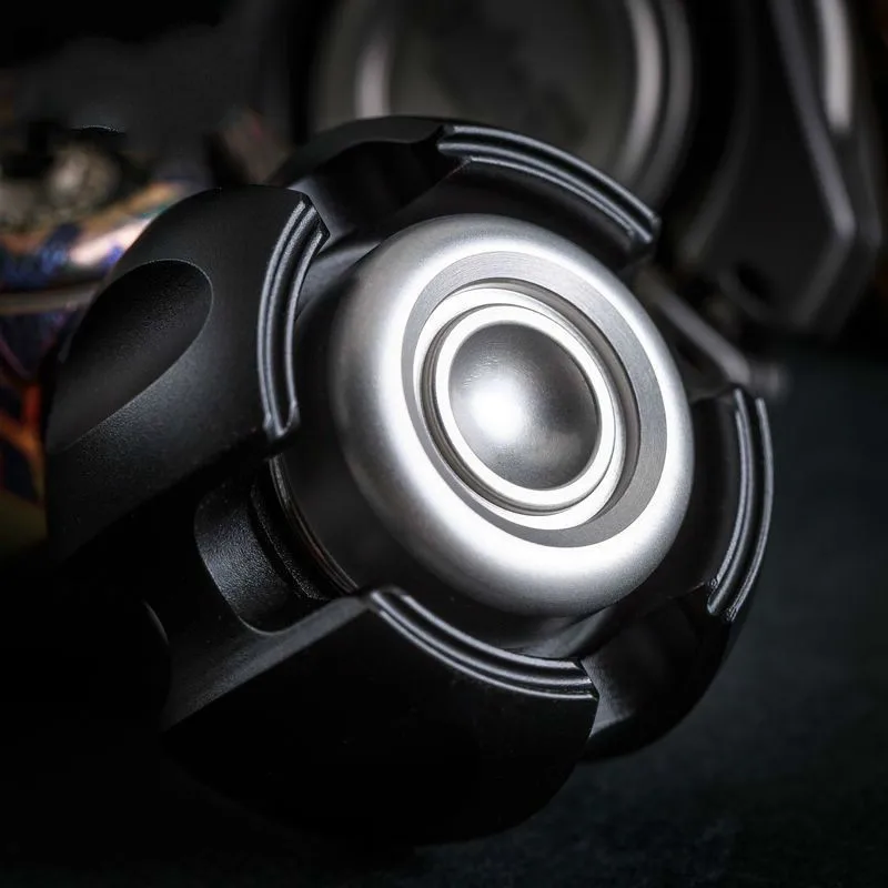 

2018 New Fidget Toy Noise Hand Spinner Metal Steel Aluminum Zirconium Titanium Alloy EDC Fidget Gyro Focus ADHD Toys Original