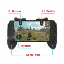 4в1 для iPhone Android телефон PUBG мобильный контроллер игровой джойстик L1 R1 триггеры PUGB мобильный геймпад Бесплатный огонь L1R1 джойстик V3