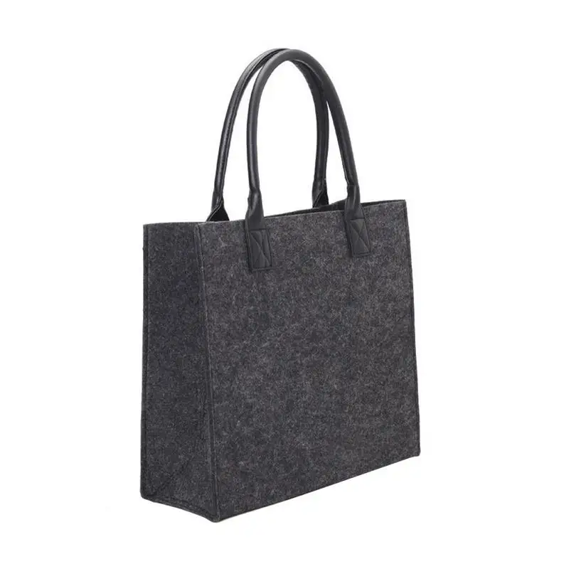 

Women Shopping Bag Big Capacity Single Shoulder Bags Retro felt Shopping Tote Storage Environment Friendly Bags