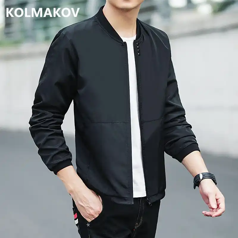 thin bomber jacket mens
