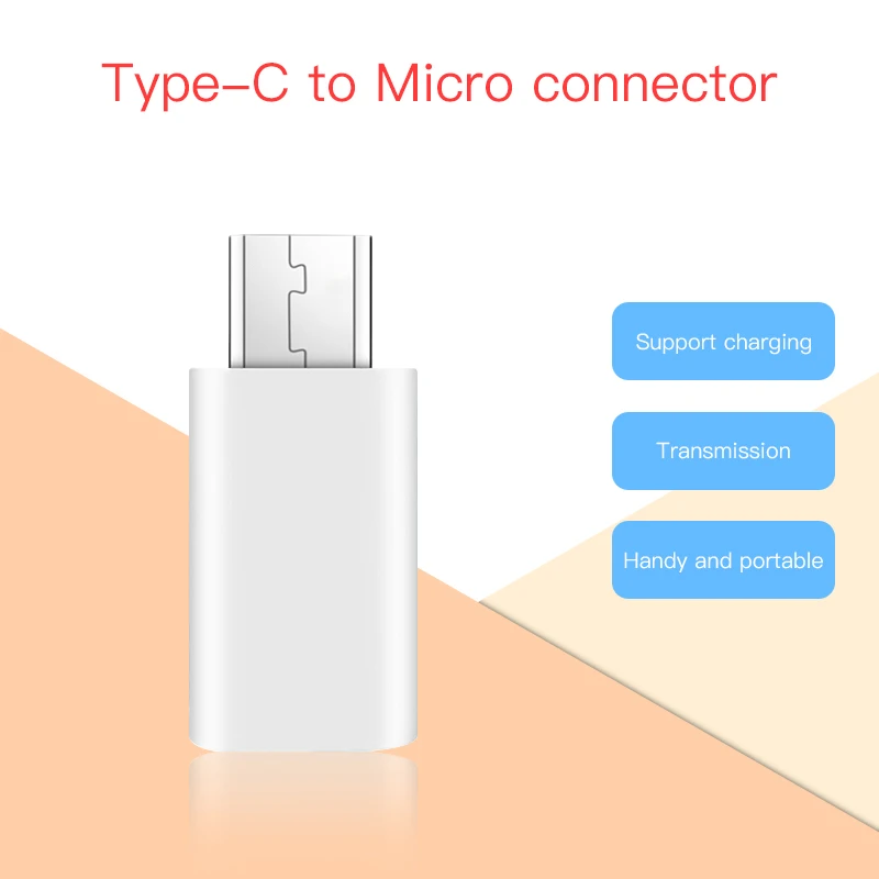 

Type C to Micro USB Adapter Charging Data Quick Converter Laptop Tablet Type c to Micro USB Android Phone Cable Adapter Charger