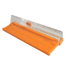 A5 мини портативный бумажный триммер резак лезвие режущий нож гильотина для домашнего офиса школы DIY Скрапбукинг ремесла случайный цвет