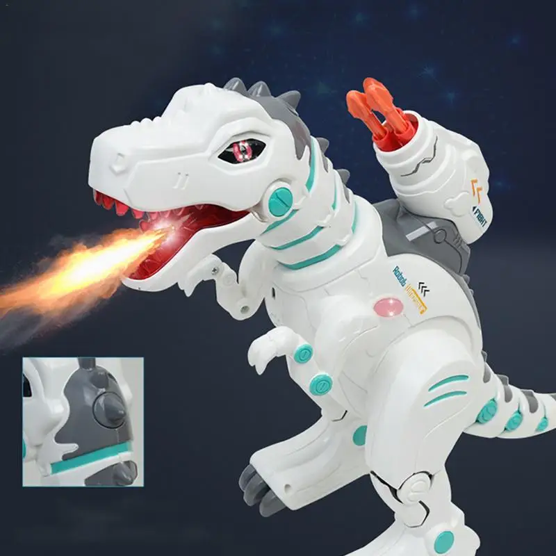 

Children's Intelligent Electric Remote Control Toy Rechargeable Multi-Function Puzzle Spray Tyrannosaurus Dinosaur Model