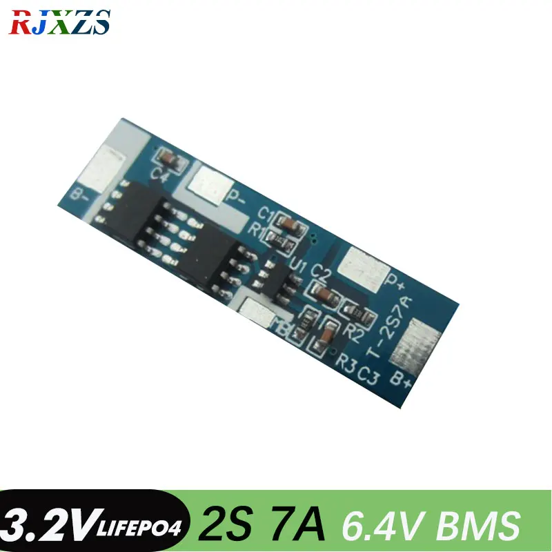 2S 7A lifepo4 6 4 V 18650 BMS PCM плата защиты аккумулятора bms pcm для аккумуляторной батареи |