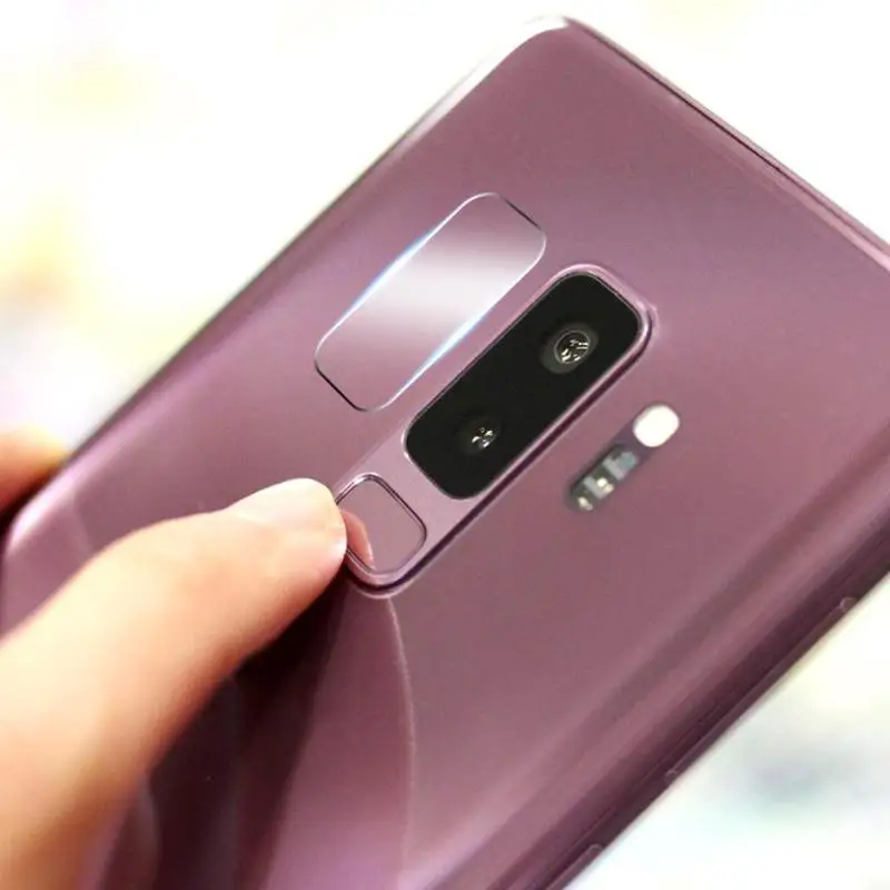 Закаленное стеклянный объектив камеры Защитная пленка для экрана samsung Galaxy S9