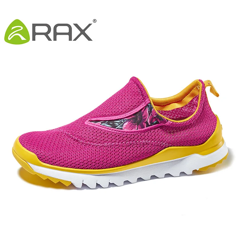 Rax Outdoor Walking Shoes Women Jogging Shoes Outdoor Sports Sneakers for Women Breathable Walking Shoes Soft Gym Shoes