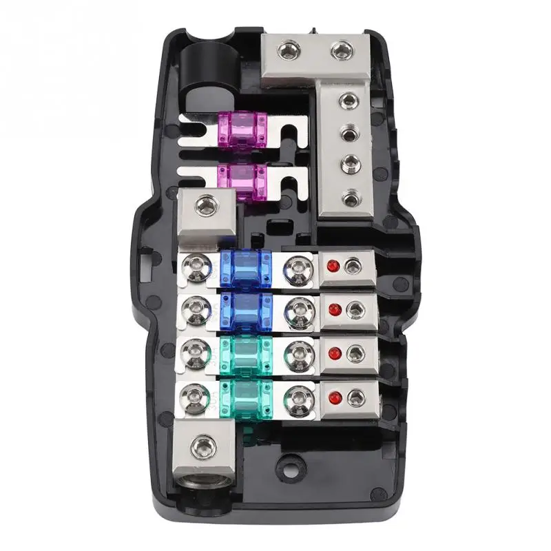 Car Audio Stereo ANL Blade Fuse Holder Distribution Blocks ... car fuse distribution box 