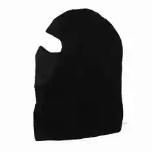 Hthl-холодная Зимняя Маска с капюшоном однотонная теплая ветрозащитная шапочка Цвет: черный толстый раздел