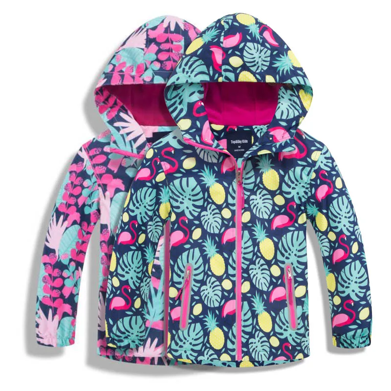 

Girls Outerwear Sport Jacket Waterproof Jackets Windproof Autumn Polar Fleece Warm Coat Children Jacket Kids Windbreaker Hoodies