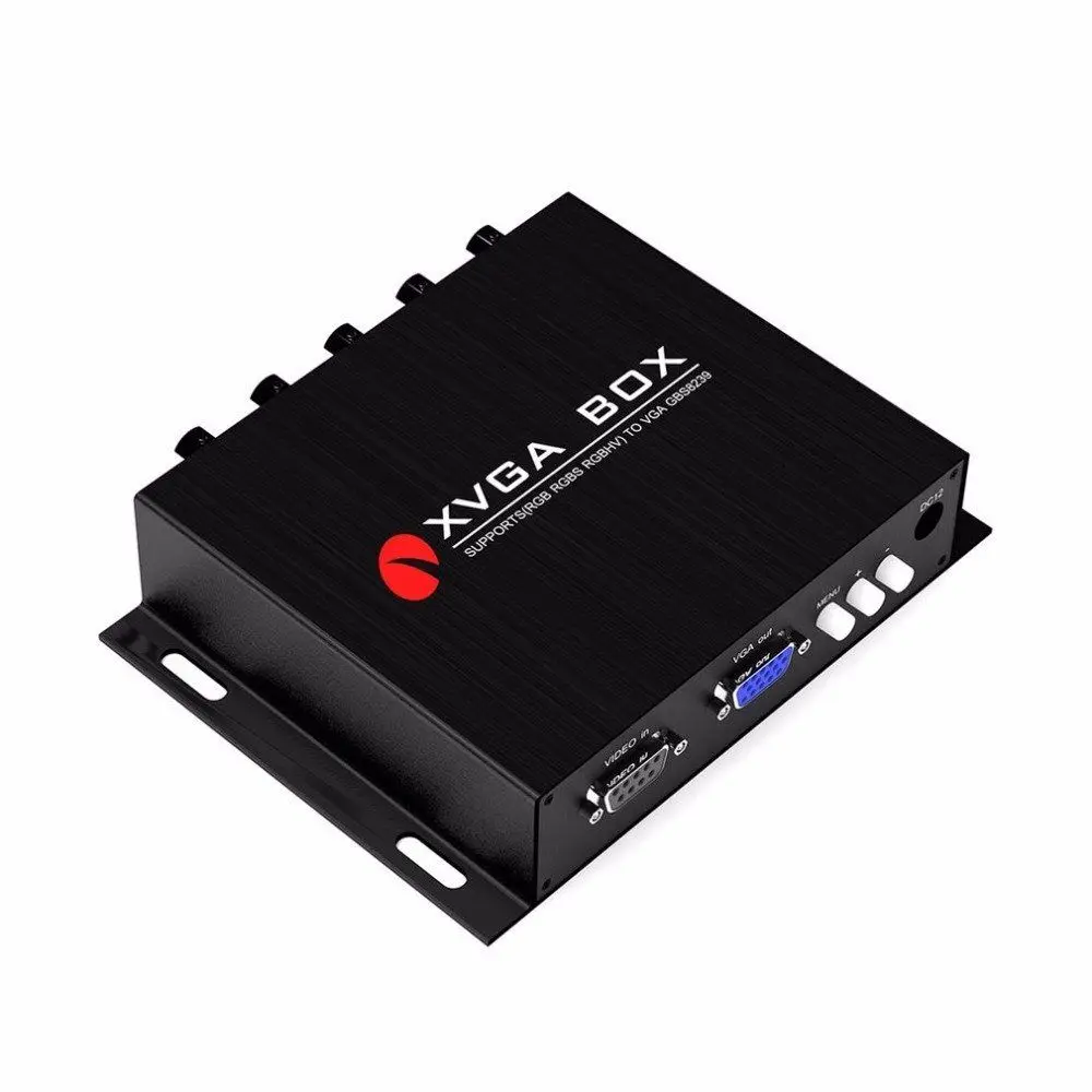 GBS 8239 XVGA коробка EGA RGB к VGA промышленный преобразователь монитор Замена 8219 rgb