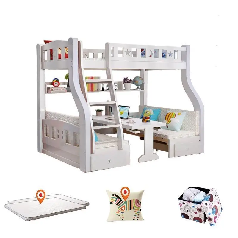 الأثاث Yatak Odasi Mobilya Literas قورتو موبل ميزون سطح طاقم غرفة نوم دي Dormitorio كاما Moderna Mueble سرير طبقي مزدوج