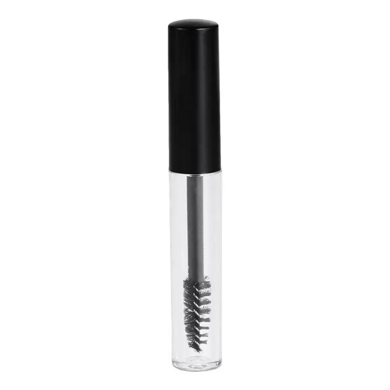 

1pcs Mascara Tube 1.5ML Clear Clear Empty Plastic Black Cap Mascara Container Mascara Vial for Mascara Eyelash Growth