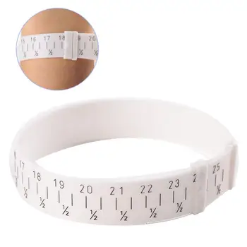 

Professional Plastic Bracelet Bangle Gauge Sizer Jewelry Measure Wrist Size Tool for 15-25cm for Jeweler Jewellery Making Tool a