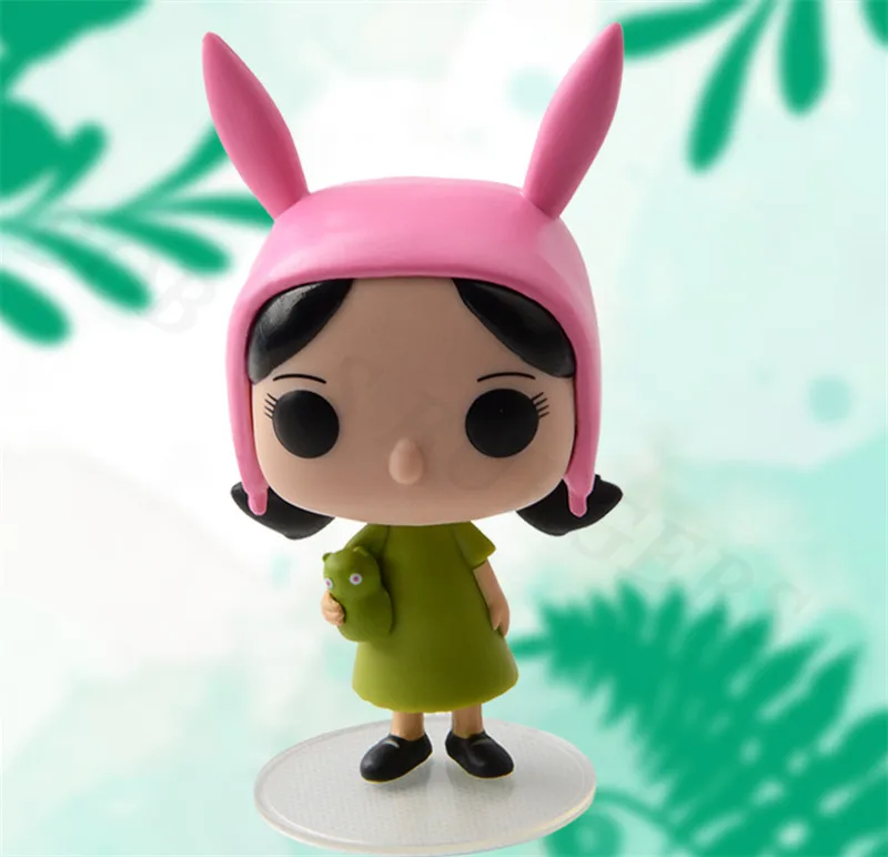 Серия Funko POP Animation: Bob's Burgers #78 милые виниловые куклы Louise #74 модель Боба игрушки