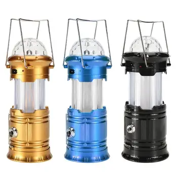 

Portable Rechargeable Stage Light Flashlight Retractable Flame Effect Lantern Lamp Outdoor Fishing Camping Tent Light Dropship