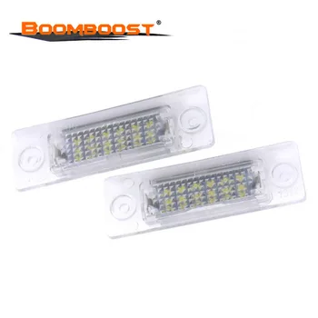 

18 LED 12V 6000K for Volkswagen Passat B5 Number License Plate Lamp 2pcs for Volkswagen/Skoda/Superb 1/ Caddy/Jetta/Golf