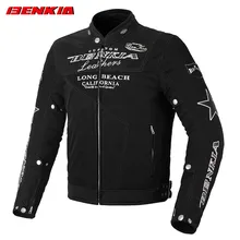 Benkia мотоцикл куртка мотоциклетная защита для езды Светоотражающая одежда мужской костюм пальто тело Броня мотоциклы одежда летние куртки