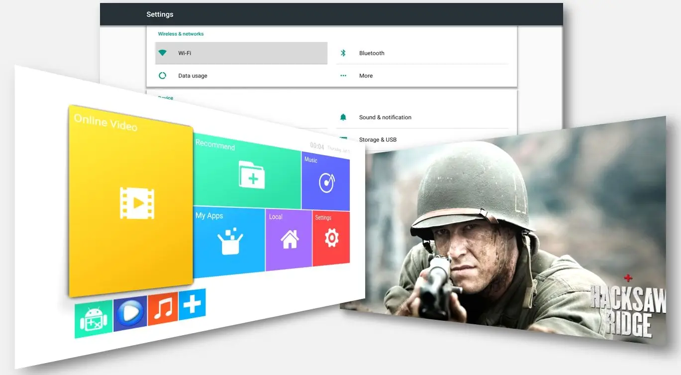 Vivibright C90up проектор Android версии 6 01 OS Wifi bluetooth 1G + 8G домашний прежектор для домашнего