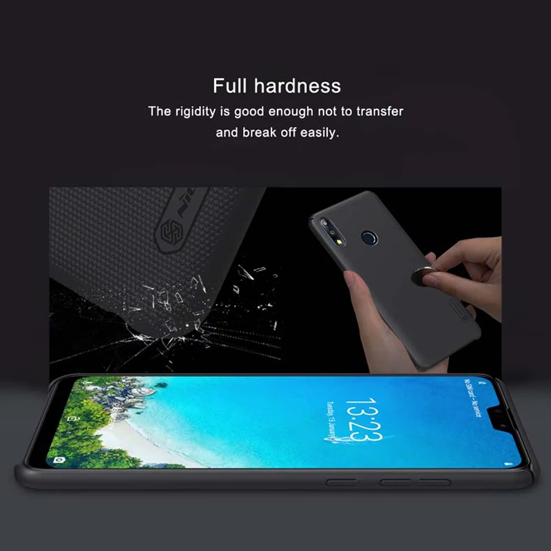 Чехол для Asus Zenfone Max Pro M2 задняя крышка NILLKIN супер матовый экран жесткие