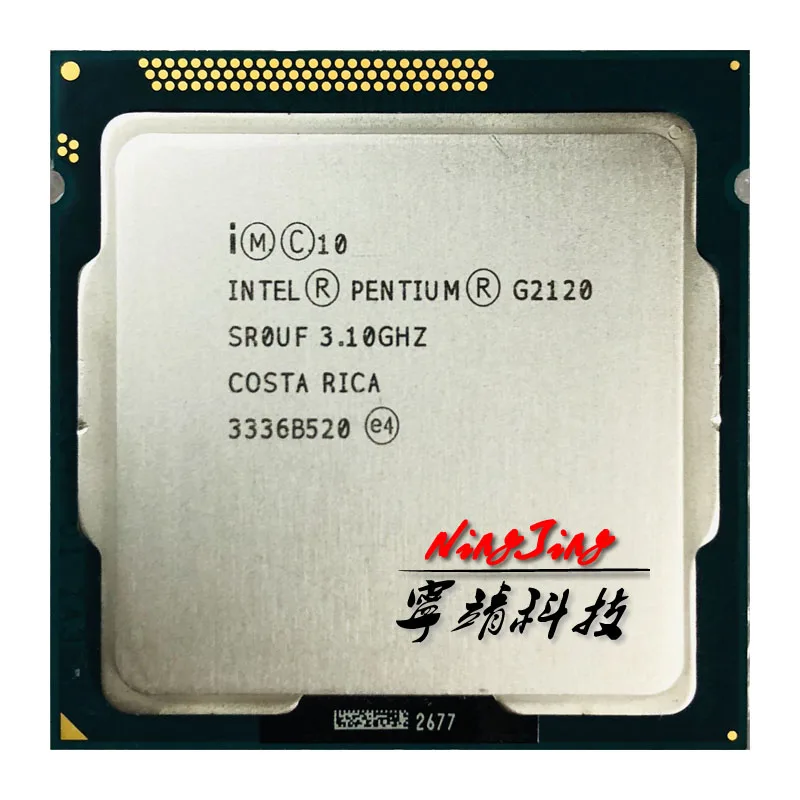 Procesador Intel Pentium G2120, CPU de doble núcleo, 3,1 GHz, 3M, 55W ...