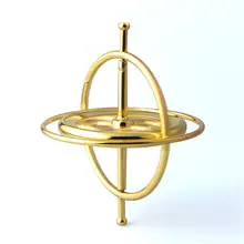 Обучающая обучающая игрушка для детей, подарок, научный и образовательный металлический гироскоп, гироскоп, игрушка для снятия стресса