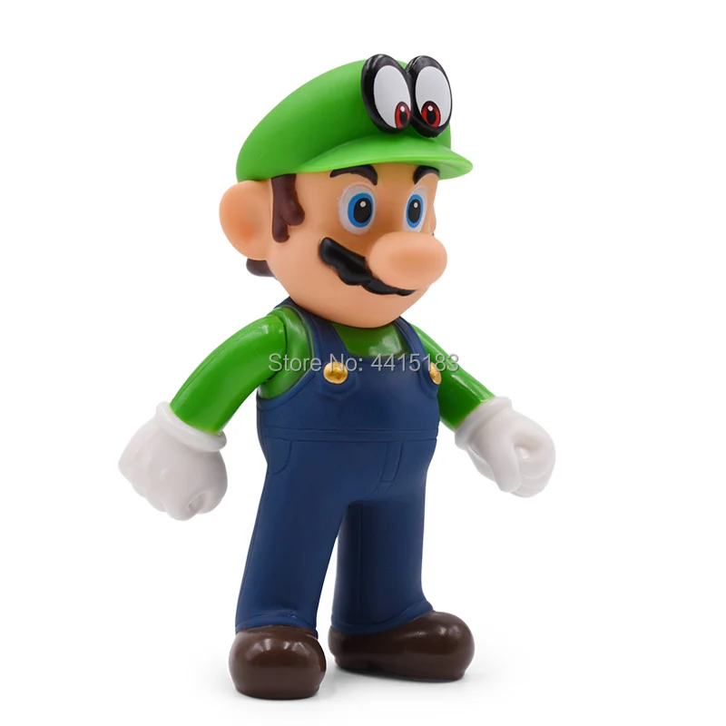 Anime Figura Super Mario Odyssey Mario Luigi PVC Action Figure Doll Collectible Model Toy Christmas Gift For Children