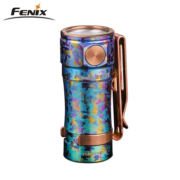 

2019 new Fenix E16Ti Cree XP-L HI LED 650 lumens E16 Ti Collector's Edition Ambilight Titanium EDC flashlight