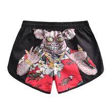 Для женщин 3D Свинья печатных пляжные шорты для плавание одежда бикини Boardhorts Дайвинг сёрфинг шорты Плавание Бермуды короткие De Praia Feminino