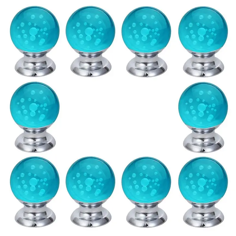 10 قطعة كريستال مقابض خزانة جولة الزجاج المطبخ دولاب درج مضمد خزانة مقبض سحب 10 قطعة كريستال مقابض خزانة جولة الزجاج المطبخ دولاب درج مضمد خزانة مقبض سحب