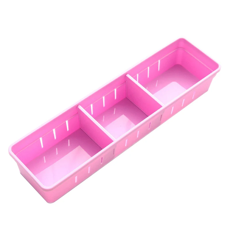 

Adjustable New Drawer Organizer Home Kitchen Board Divider Makeup Storage Box Pencil Jewelry Organizer