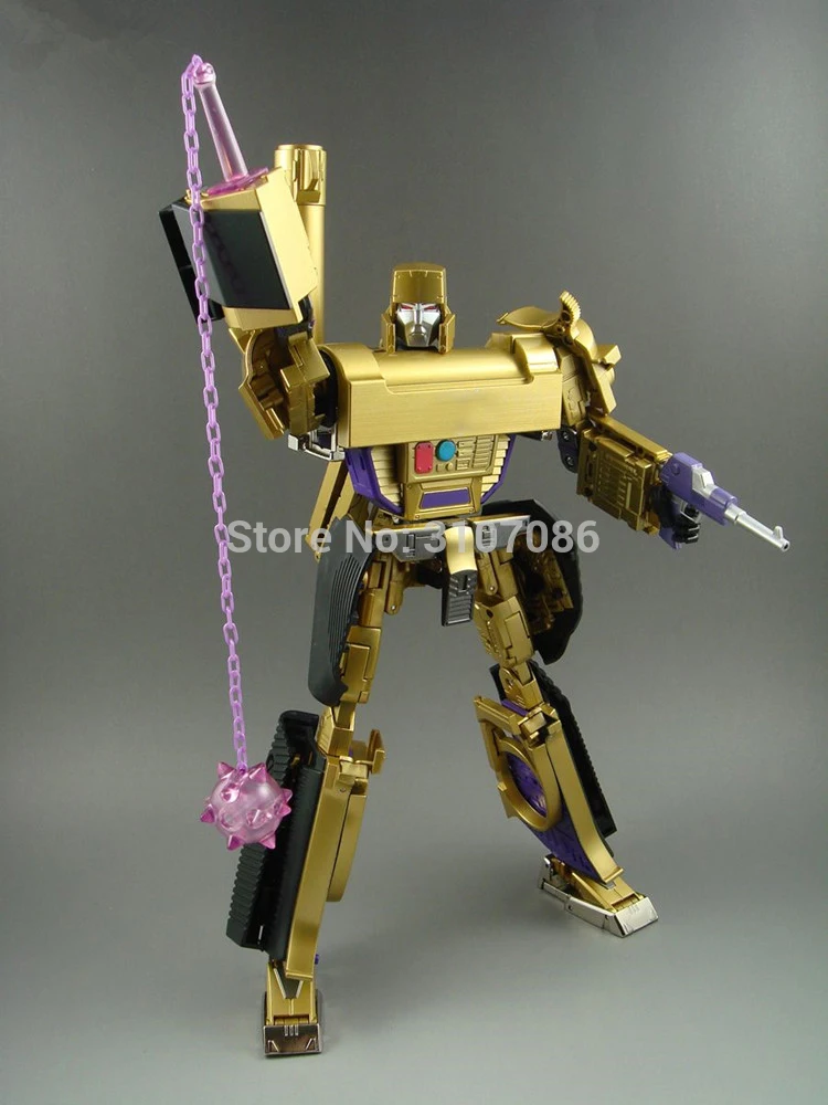 

G1 Galvatron Transformation MP05 MP-05 Masterpiece TKR KO Collection Limited Golden Version Action Figure Robot Toys