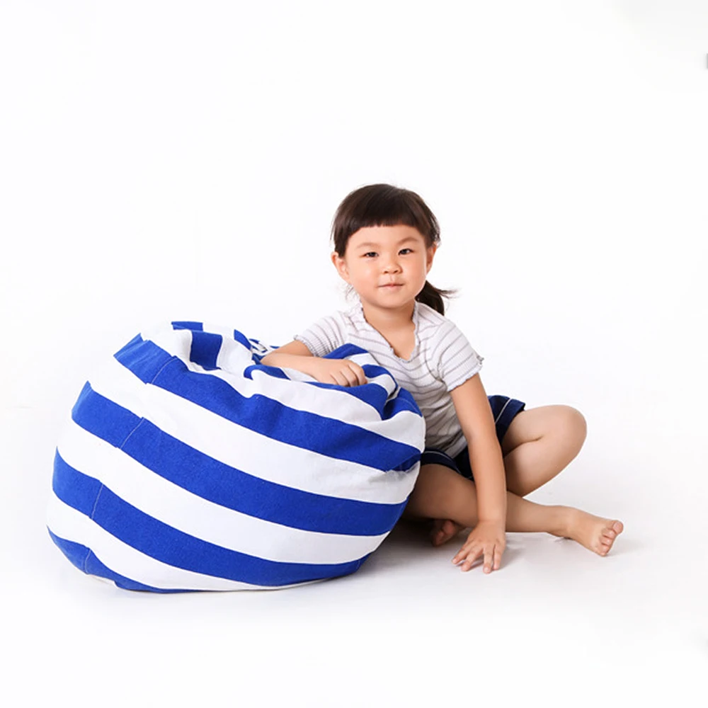 ABEDOE 1pc Kids Stuffed Animal Storage Bean Bag Chair