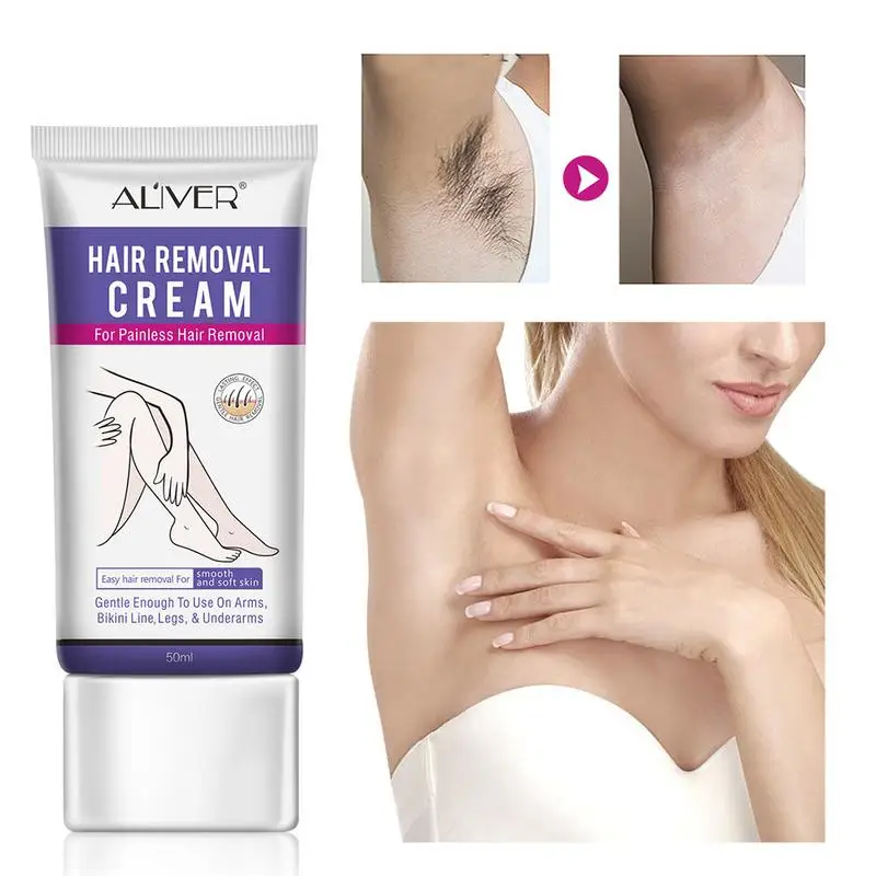 Hair Removal Cream Painless Hair Removal Cream Mild Removal Mane Leg Hair Nourish Moisturizing Inhibits Growth Natural