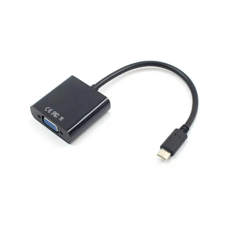 USB 3 1 type C к VGA конвертер HD кабель видеоадаптера|Кабели передачи данных| |