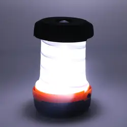 Новый открытый 3 режима фонарик Выдвижной светодиодный для чрезвычайных ситуаций в походах освещение складной фонарь кемпинг свет