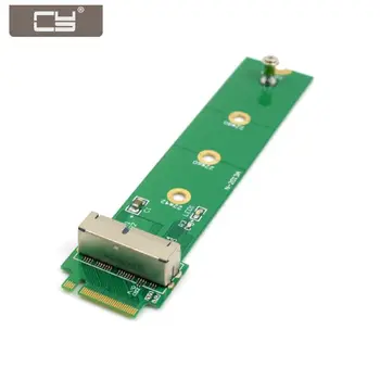 

10pcs/lot PCI Express PCI-E 4X M.2 NGFF M-Key to 2013 2014 2015 Mac book SSD Convert Card for A1493 A1502 A1465 A1466