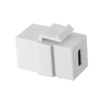 

10pcs/lot Cablecc USB-C Type-C Female to Female Extension Keystone Jack Coupler Adapter for Wall Plate Panel