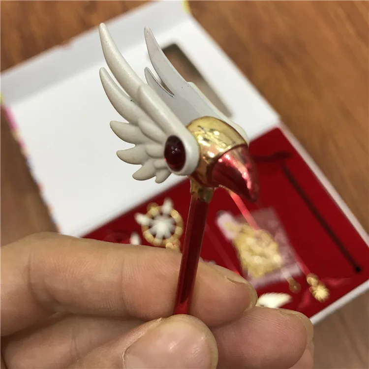 11 шт./компл. кардcaptor фигурки Сакура KINOMOTO SAKURA kerubersu волшебная палочка косплей