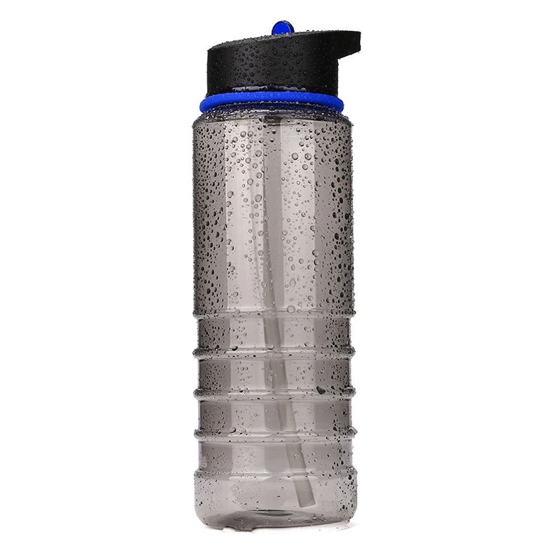 

800ML Drinks Sports Hydration Straw Water Bottle Cycling Hiking Bicycle Bike Gym Sport