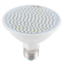 200 светодиодный E27 лампочка лампа для выращивания растений в помещении сарай растения, полный спектр, лампа для растений, гидропонная, для растений роста лампочка