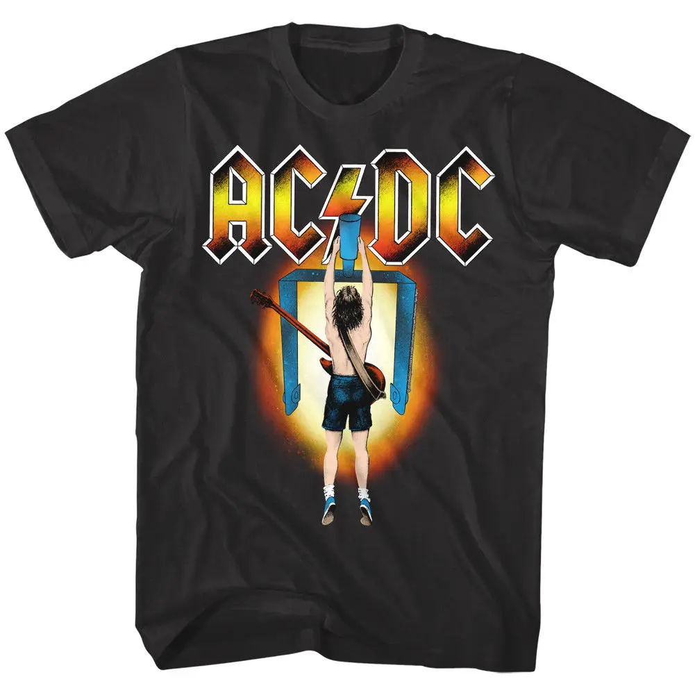 Официальная Мужская футболка ACDC Flick of the Switch Music Rock Band Merch | одежда