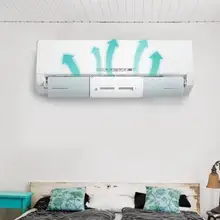 1 шт. PP анти-прямой выдувный кондиционер лобовое стекло выдвижной дефлекторы дефлектор анти прямой выдув крышки кондиционеров