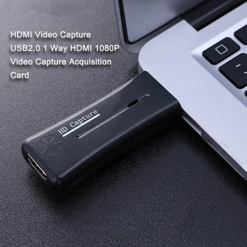 Прочный HDMI видео Захват USB2.0 1 способ 1080P захвата карты для Windows XP/Vista/Win7/Win8/Win10|Карты