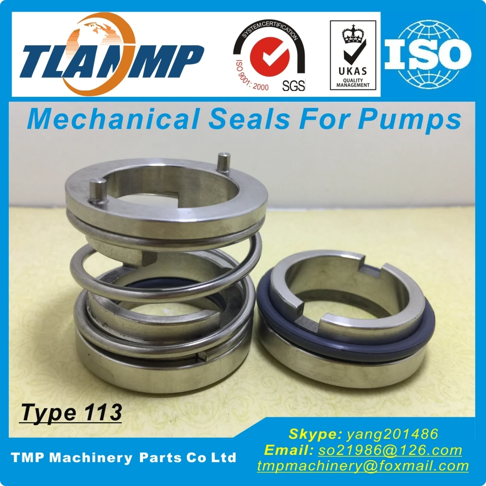 113-30 , 113/30 Unbalanced TLANMP Mechanical Seals With O-Ring Seat For corrosive chemical Sewage pumps (Material:WWF)