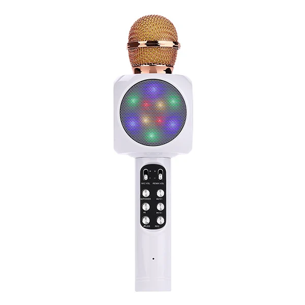 Excelvan беспроводной микрофон ручной мобильный телефон беспроводной Bluetooth микрофон детский праздничный подарок