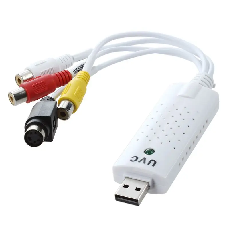 USB2.0 карта захвата видео конвертер VHS в DVD для Win7 / 8|Кабели VGA| |