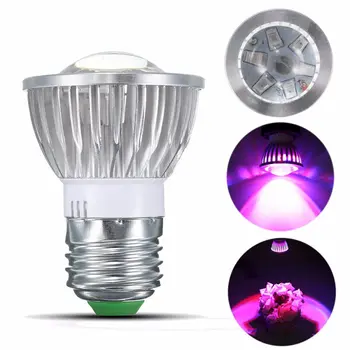 

LED Grow Light Full Spectrum E27 6LED 10LED Red Blue Growth Lamp Bulb For Hydroponics Flowers Plants Vegetables