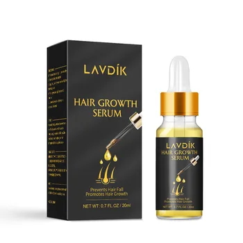 

LAVDIK Hair Growth Serum Hair Loss Treatment Prevention Liquid for Hair Regrowth Thicker Longer Stronger Hair Enhancer