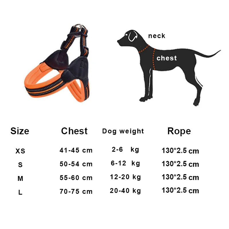 Нейлоновый Светоотражающий ошейник для собак, взрывозащищенные товары для домашних животных, для средних и больших собак, поводок для домашних животных, 4 цвета, XS, s, m, l