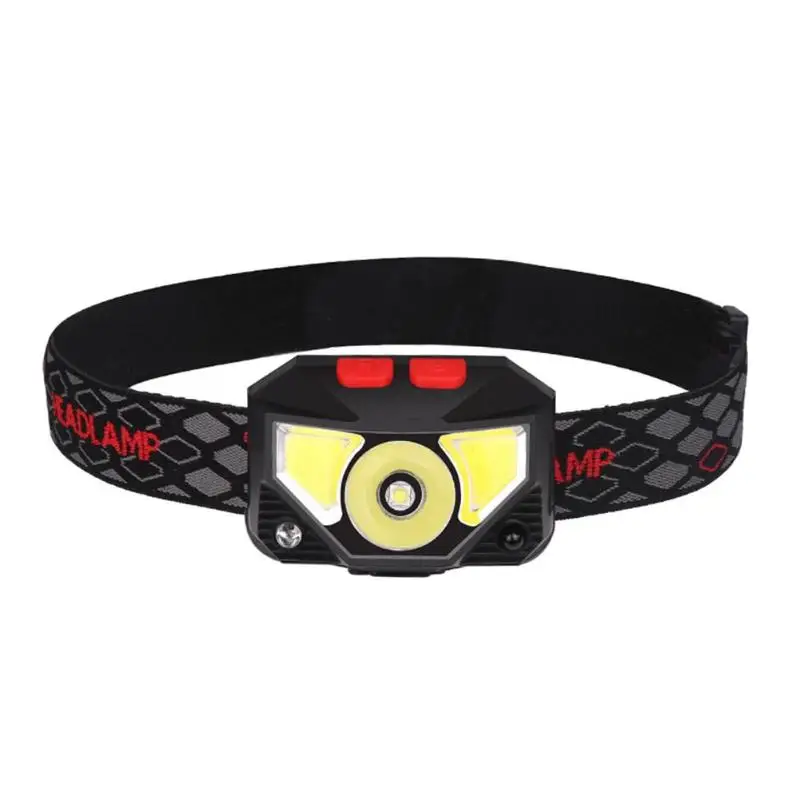 

XPG+COB LED Headlight 6 Modes Flashlight Torch Camping Fishing Headlamp Lantern Built-in 1000mAh Batteries with USB cable